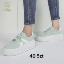 Buty Sportowe Wiązane Damskie (36-41/12P)