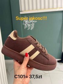 Buty Sportowe Wiązane Damskie (36-41/12P)