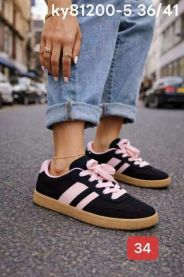 Buty Sportowe Wiązane Damskie (36-41/12P)