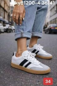 Buty Sportowe Wiązane Damskie (36-41/12P)