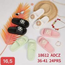 Klapki basenowe damskie (36-41/24P)