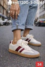 Buty Sportowe Wiązane Damskie (36-41/12P)