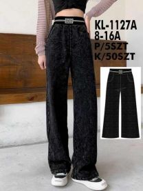 Spodnie Jeansy dziewczęce (8-16LAT/5szt)