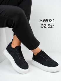 Buty Sportowe Wiązane Damskie (36-41/12P)