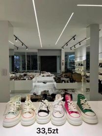 Trampki wiążane damskie(36-41/12P)