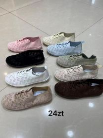 Trampki wiążane damskie(36-41/12P)