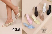 Klapki na obcasie (36-41/12P)