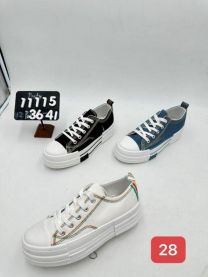 Trampki wiążane damskie(36-41/12P)