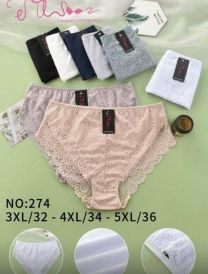 Majtki damskie (3-5XL/24szt)