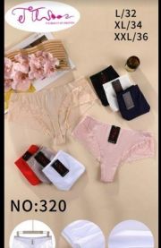 Stringi damskie (L-2XL/24szt)