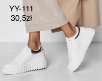 buty sportowe wiązane damskie (36-41/12P)