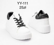 buty sportowe wiązane damskie (36-41/12P)