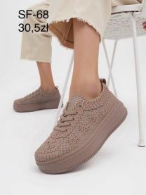 buty sportowe wiązane damskie (36-41/12P)