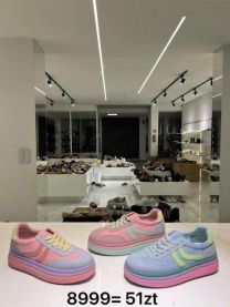 buty sportowe wiązane damskie (36-41/12P)