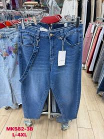 Spodnie jeansowe damskie (L-4XL/10szt)