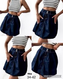 Spódnica jeansy damskie (34-42/15szt)