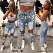 Spodnie jeansowe damskie (34-42/10szt)