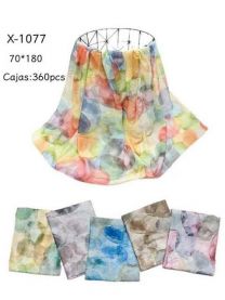 Szaliki damskie (uniwersalny/12szt)