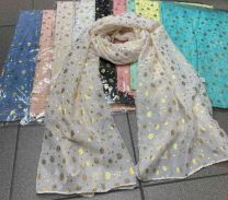 Szaliki damskie (uniwersalny/12szt)