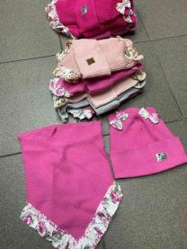 Komplet Czapki Dziecięce (uniwersalny/12kpt)