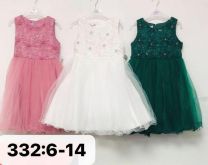 Sukienki dziewczynka (6-14LAT/15szt)
