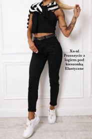 Spodnie jeansowe damskie (XS-XL/12szt)