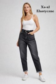 Spodnie jeansowe damskie (XS-XL/12szt)