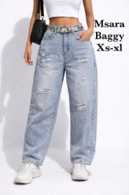 Spodnie jeansowe damskie (XS-XL/10szt)