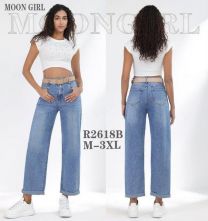 Spodnie jeansowe damskie (M-3XL/10szt)