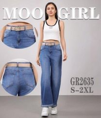 Spodnie jeansowe damskie (S-2XL/10szt)