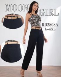 Spodnie jeansowe damskie (L-4XL/10szt)