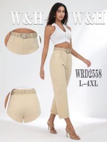 Spodnie jeansowe damskie (L-4XL/10szt)