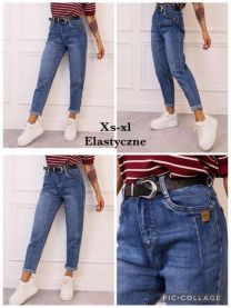 Spodnie jeansowe damskie (XS-XL/12szt)