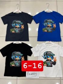 Bluzka Chłopięce (6-16LAT/6szt)