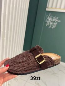 Klapki zakryte palce damskie(36-41/12P)