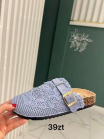 Klapki zakryte palce damskie(36-41/12P)