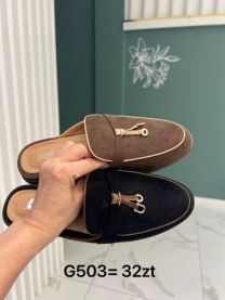 Klapki zakryte palce damskie(36-41/12P)