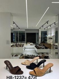 Klapki na obcasie (36-41/12P)