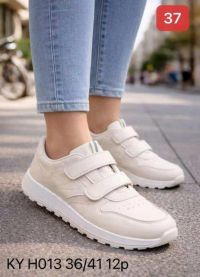 Buty sportowe na rzepy damskie (36-41/12P)