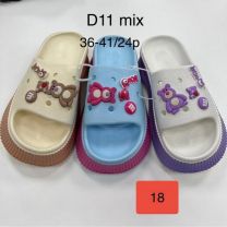 Klapki basenowe damskie (36-41/24P)