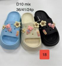 Klapki basenowe damskie (36-41/24P)