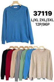 Swetry damskie (L-3XL/12szt)