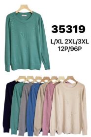 Swetry damskie (L-3XL/12szt)