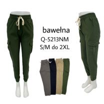 Spodnie dresowe damskie (S-2XL/12szt)