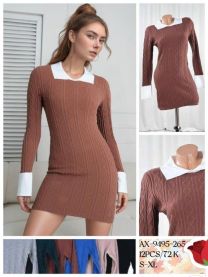 Sukienki damskie (S-XL/12szt)