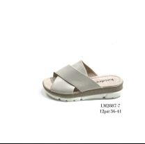 Klapki na koturnie (36-41/12p)