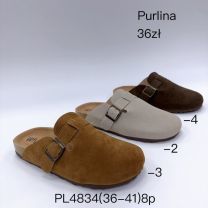 Klapki zakryte palce damskie(36-41/8P)