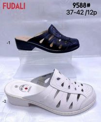 Klapki zakryte palce damskie(37-42/12P)