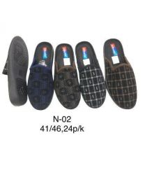 Kapcie zakryte palce męskie (41-46/24P)