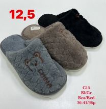 Kapcie zakryte palce damskie (36-41/36P)